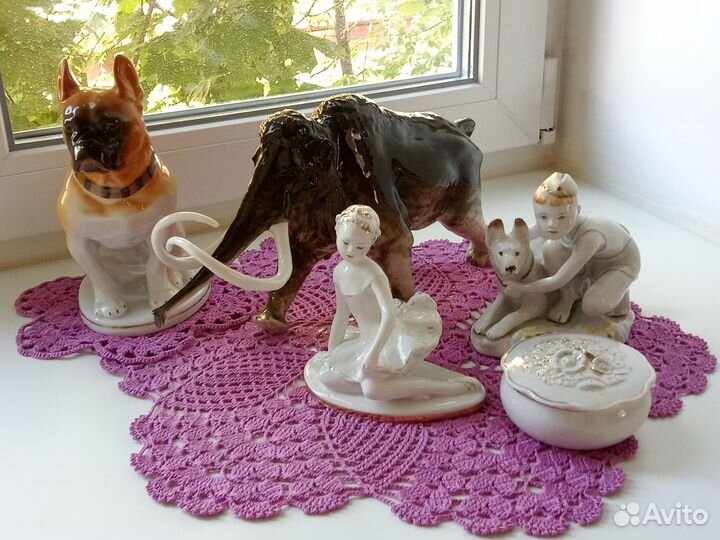 Фарфоровые статуэтки СССР лфз