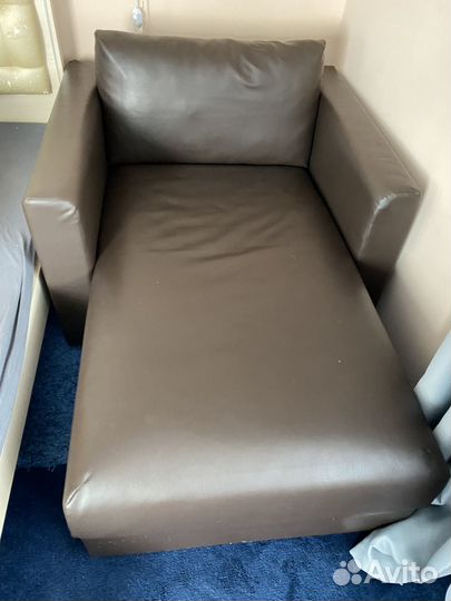 Кожаное кресло IKEA