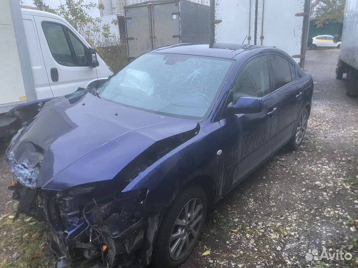 Mazda 3 2 МТ, 2008, битый, 225 000 км