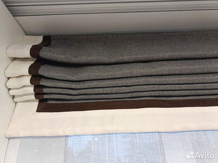 Римская штора день-ночь