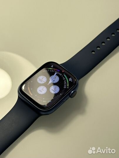 Часы Apple watch 7 45 mm blue