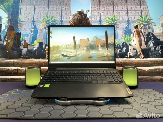 Ноутбук для игр Lenovo на AMD Ryzen 5 объявление продам