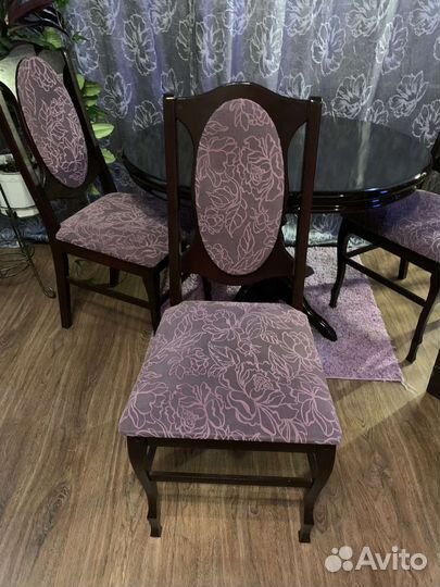 Комплект стол и стулья бу