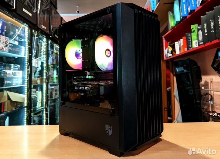 Игровой пк Ryzen 5 5600 и RTX 4060 ti