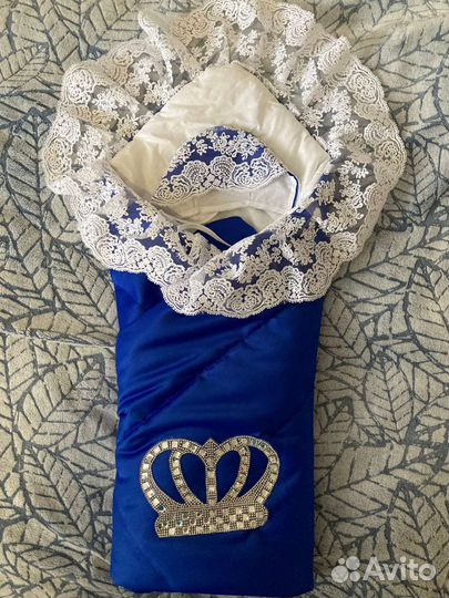 Конверт на выписку для мальчика весна осень