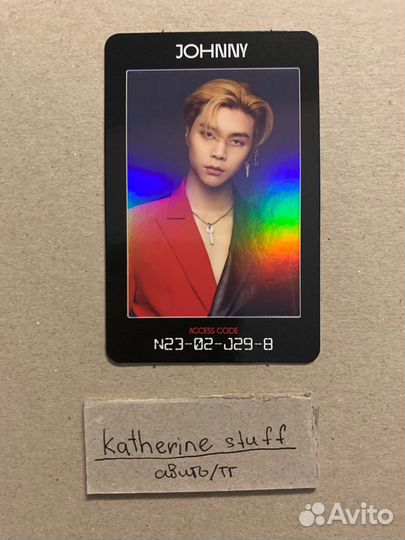 Карта джонни johnny nct 2020 resonance