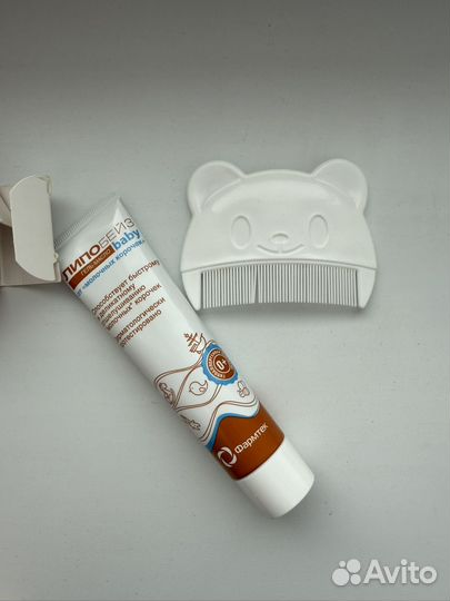 Крем и расческа от молочных корочек