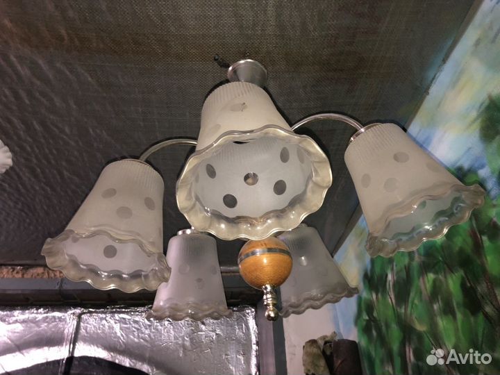 Люстра СССР раритет