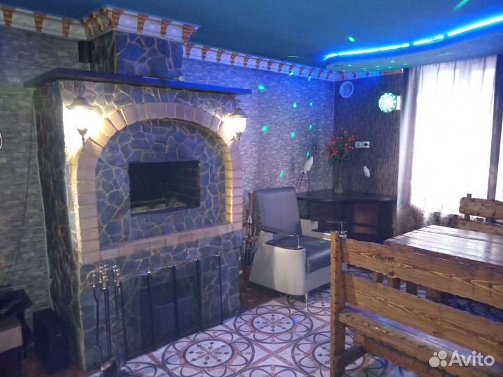 Русская баня на дровах с мангалом внутри (сауна)