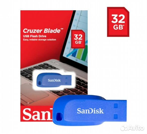 Sandisk Cruzer Blade 32 Gb 2.0