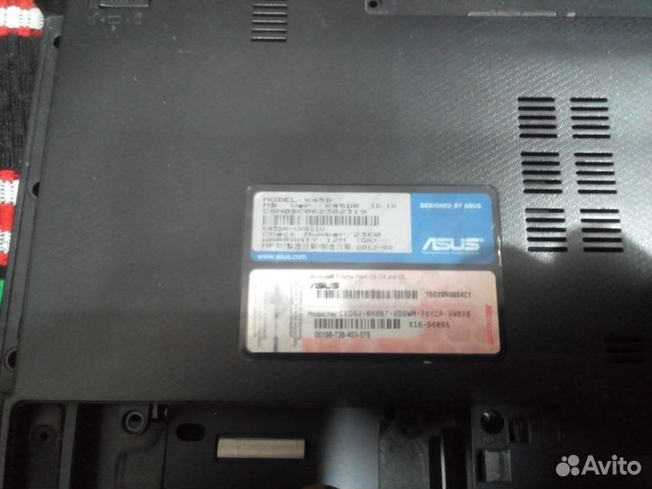 Матрица в сборе ноутбук Asus k45d