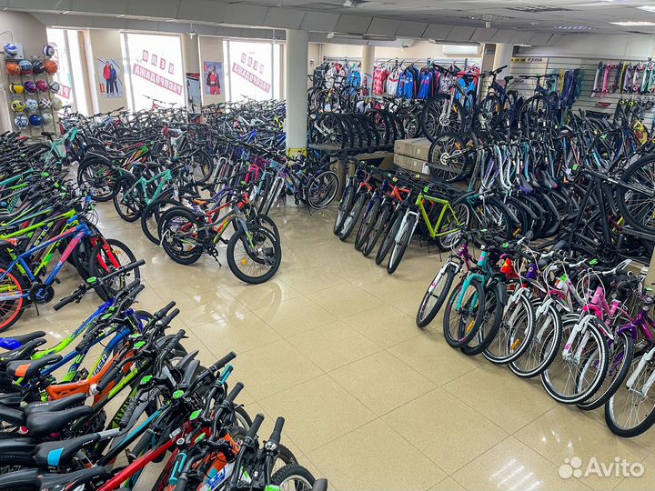 Велосипед горный скоростной