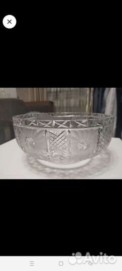 Ваза хрустальная СССР