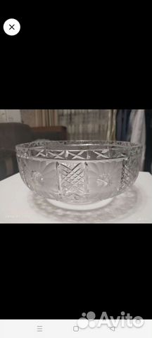 Ваза хрустальная СССР
