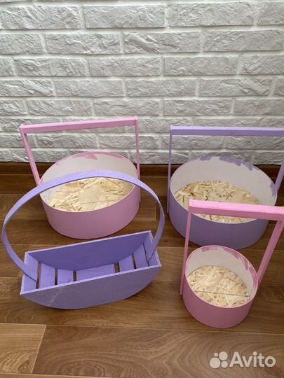 Корзинки для цветочных композиций