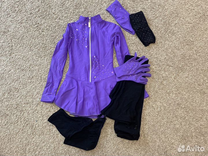 Костюм для фигурного катания 128 134