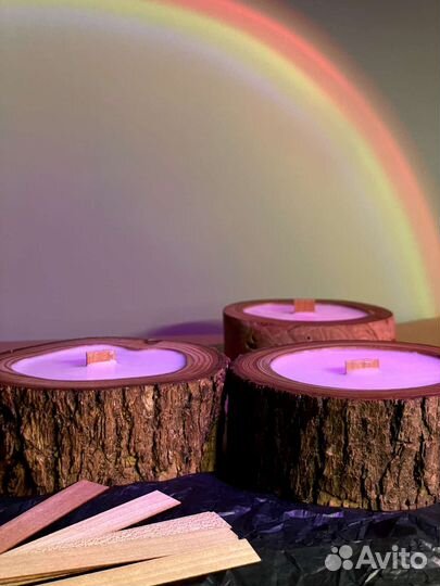 Свечи в дереве