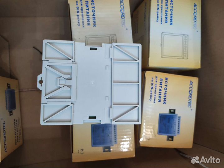 Блок питания на дин din рейку 12v 3a Accordtec