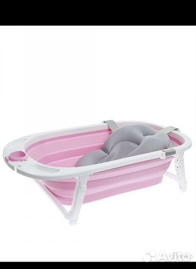 Детская ванночка с матрасиком