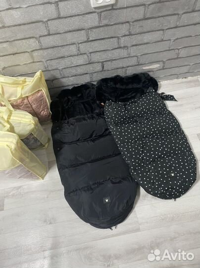 Конверт в коляску (черный и серый выбор )