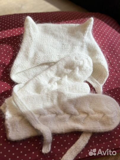 Шапочка и варежки