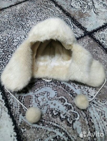 Шапка ушанка женская меховая