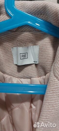 Пальто для девочки 140