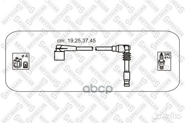 Ккт проводов Daewoo Nubira 1.8i 03/Rezzo/Evand