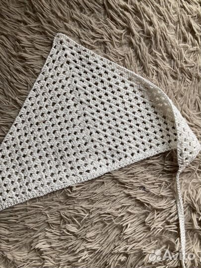 Вязаная косынка