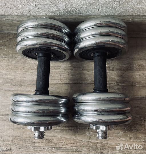 Гантели разборные Torneo 35 кг (2х17.5кг)