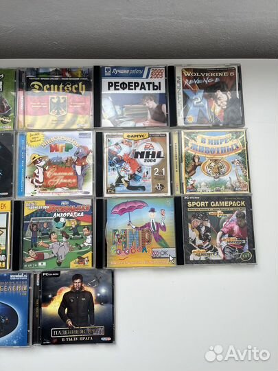 Старые лицензионные игры для компьютера (PC)