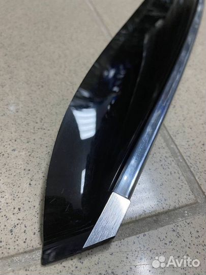 Ветровики Toyota Camry c 2011 г.в. с хромом