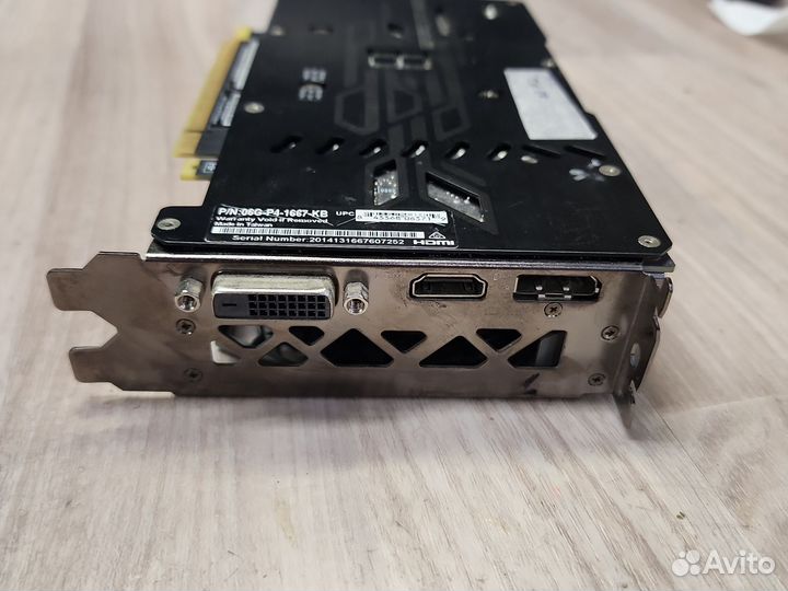 Видеокарта GTX1660Ti 6gb