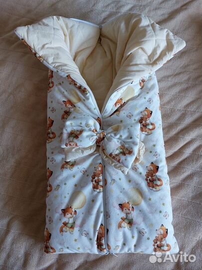 Комплект на выписку для девочки зима