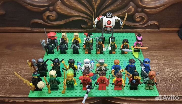 Lego ninjago минифигурки