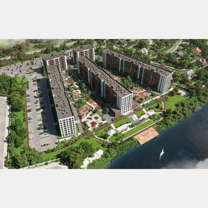 1-к. квартира, 36,1 м², 6/8 эт.