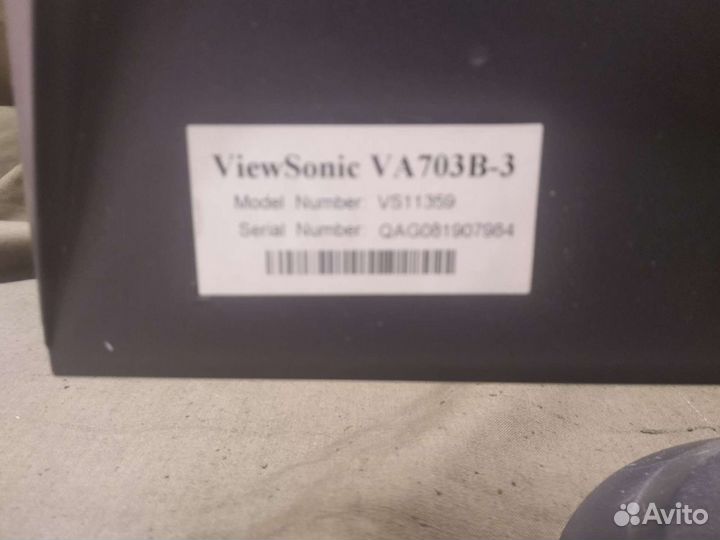 Монитор Viewsonic va703b