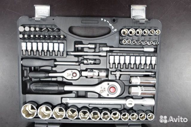 Набор инструмента 1/4&1/2DR 82 предмета SL force