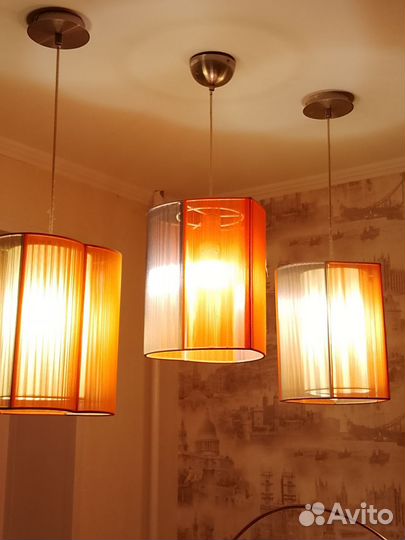 Светильник подвесной. Дизайнерский. 3 шт