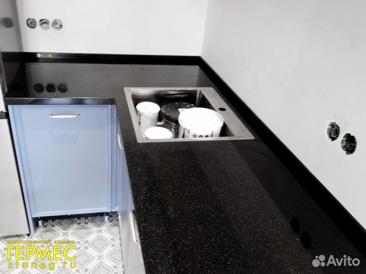 Столешница из камня для кухни м2