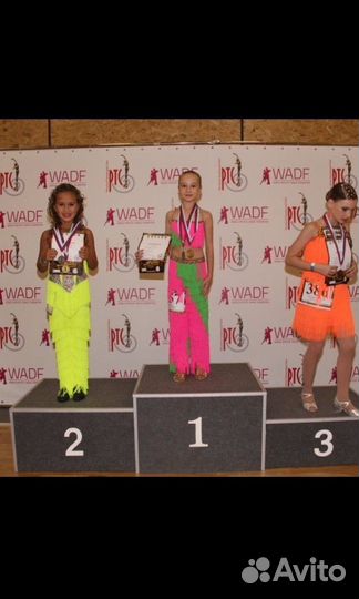 Костюм для бальных танцев/латина 128-134