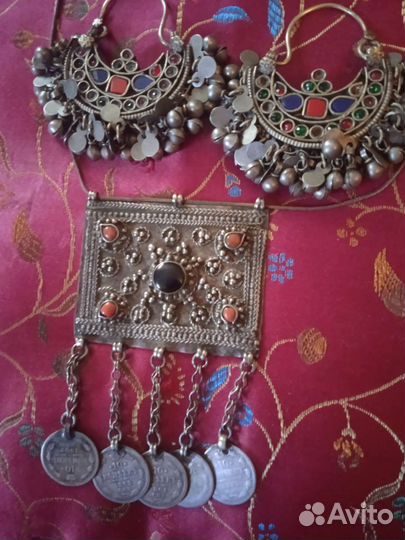 Серебряный набор