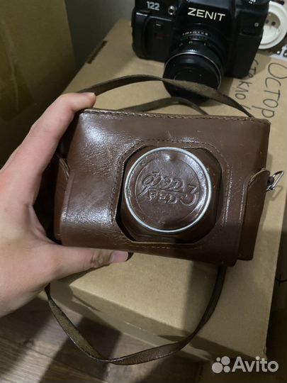 Фотоаппарат пленочный СССР (Zenit, фэд, Vilia)