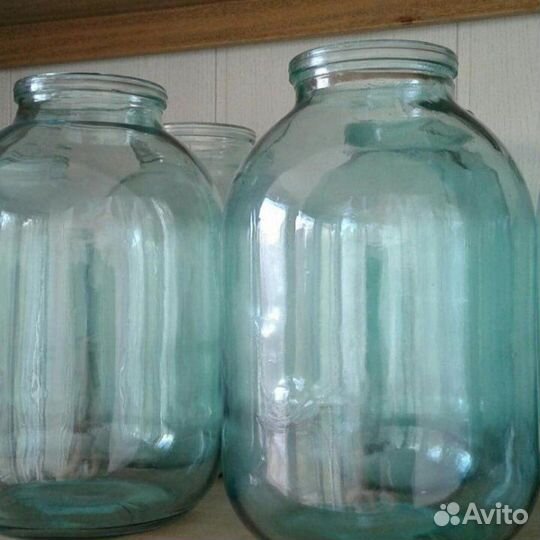 Банки стеклянные 3 литра бу