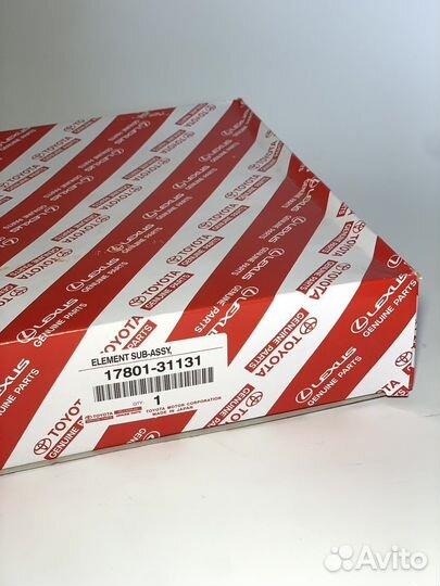 Оригинал Toyota 1780131131 Фильтр воздушный