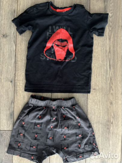 Летний комплект Adidas original 98