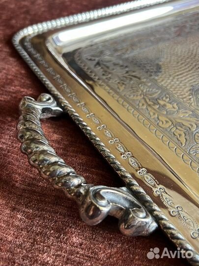 Коллекционный поднос ручной работы