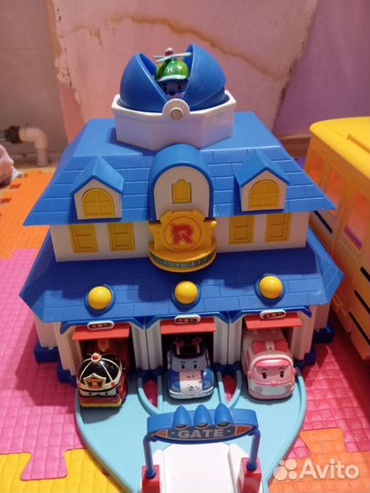 Робокар поли набор