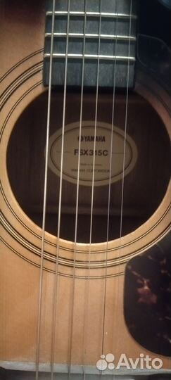 Yamaha fsx315c гитара