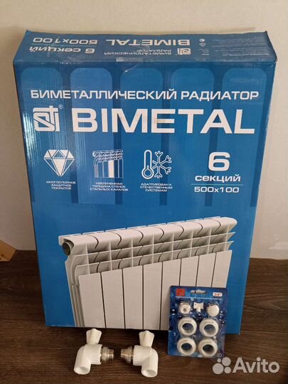 Радиатор отопления биметалическая